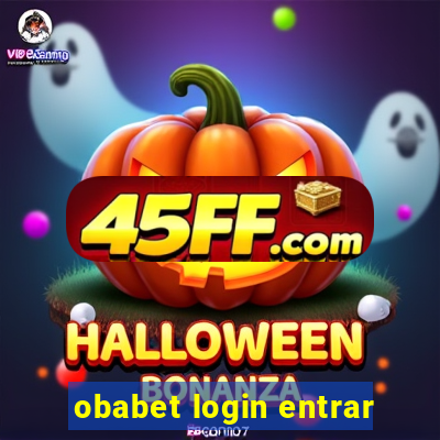 obabet login entrar